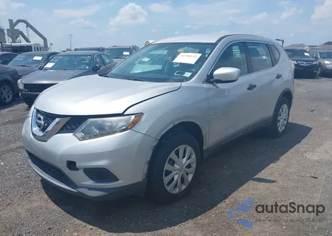 2016 Nissan Rogue S z USA, uszkodzony, nr VIN 5N1AT2MV1GC922715